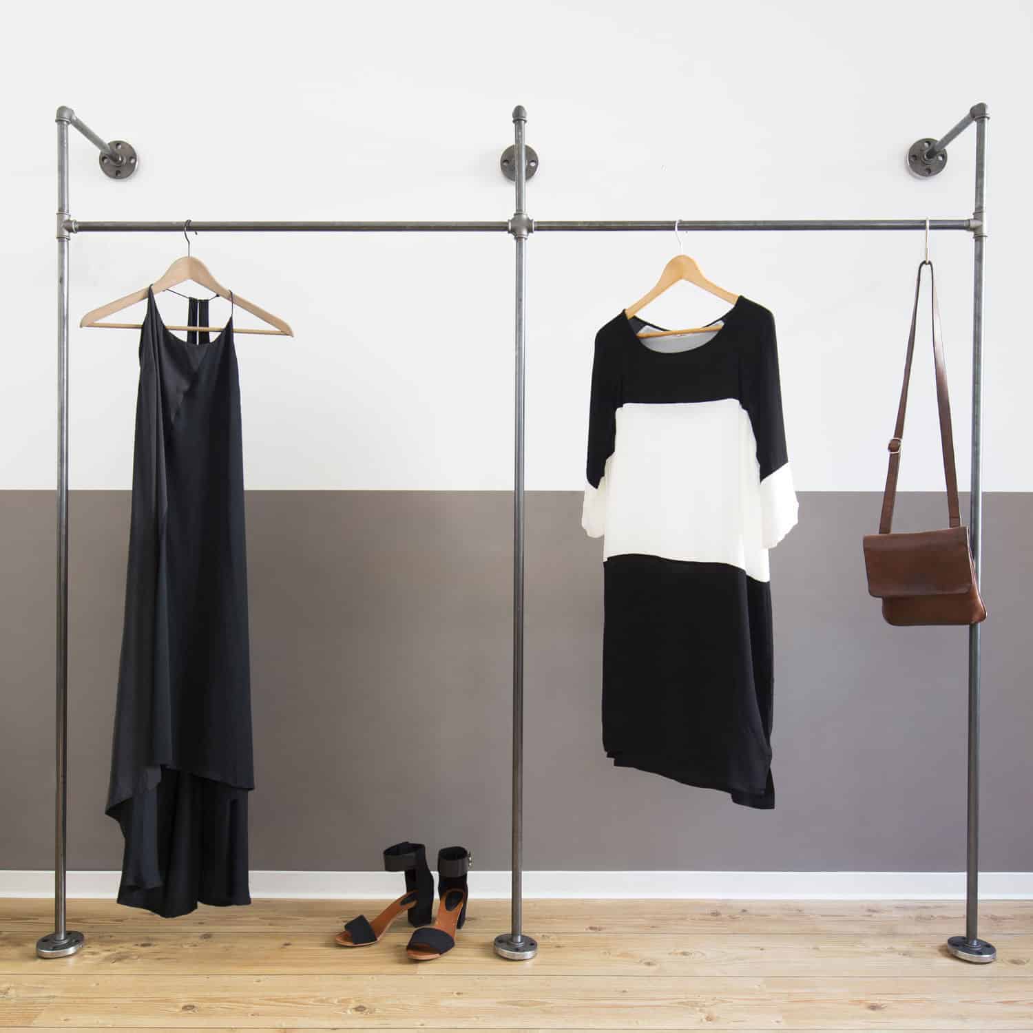 Industrial Design Garderobe Offenes Ankleidesystem Duo High Light